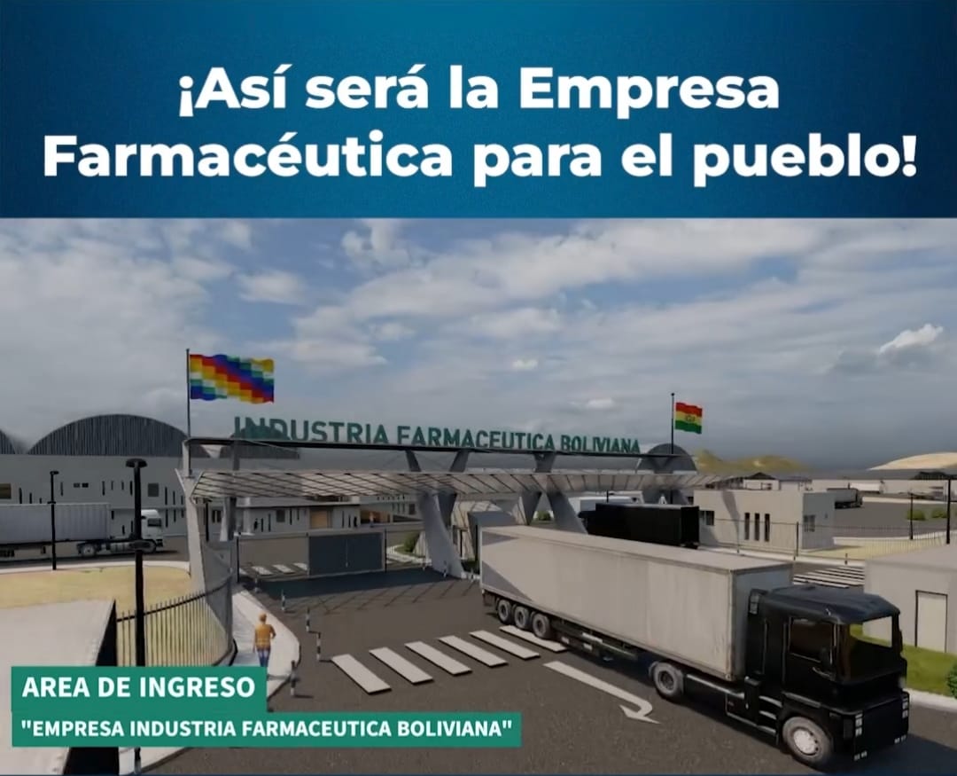Crean Industria Farmacéutica Boliviana y anuncian para noviembre licitación para su construcción