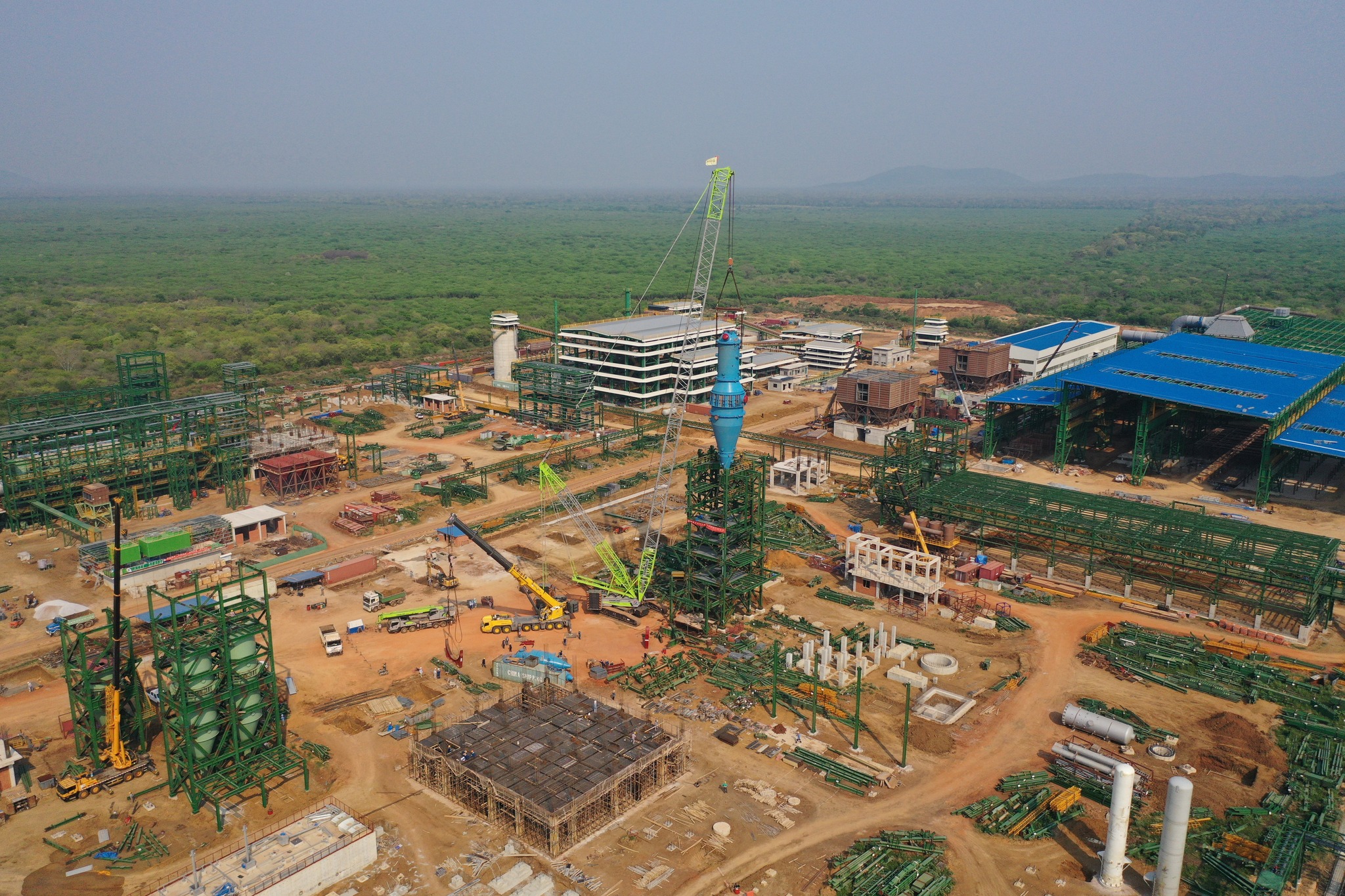 Montan con éxito reactor del Complejo Siderúrgico del Mutún