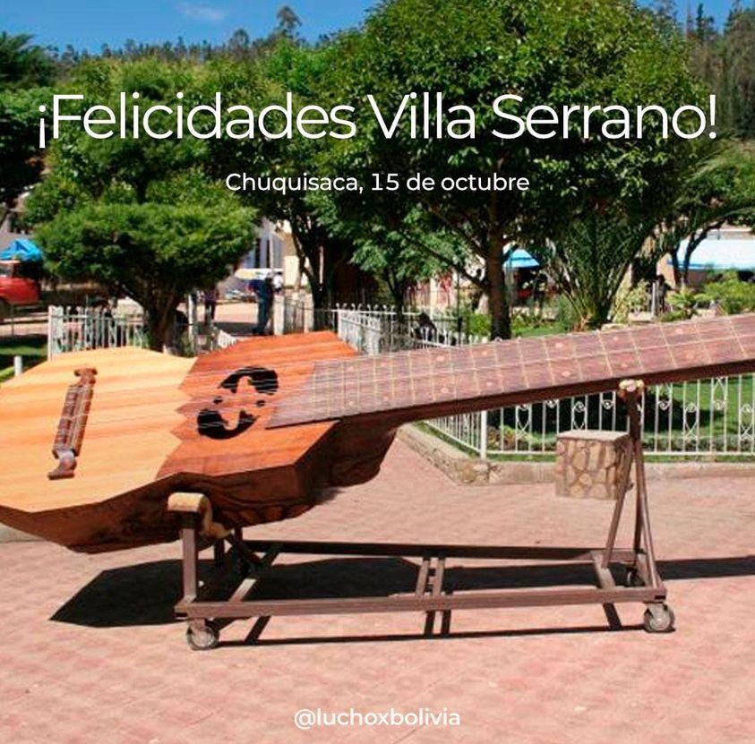 Presidente Arce saluda a los municipios de Tiraque y Villa Serrano por su aniversario