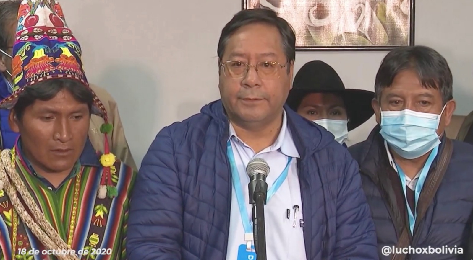 Arce y Choquehuanca, el binomio que más votos obtuvo en toda la historia boliviana y del MAS