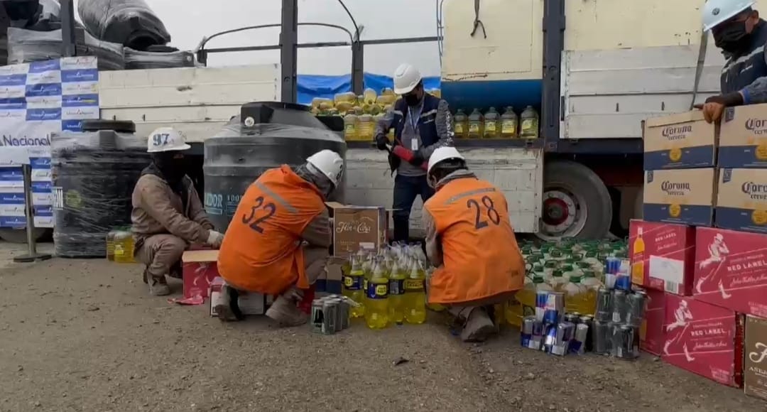 Inutilizan 30 toneladas de aceite y bebidas ilegales para subasta ecológica