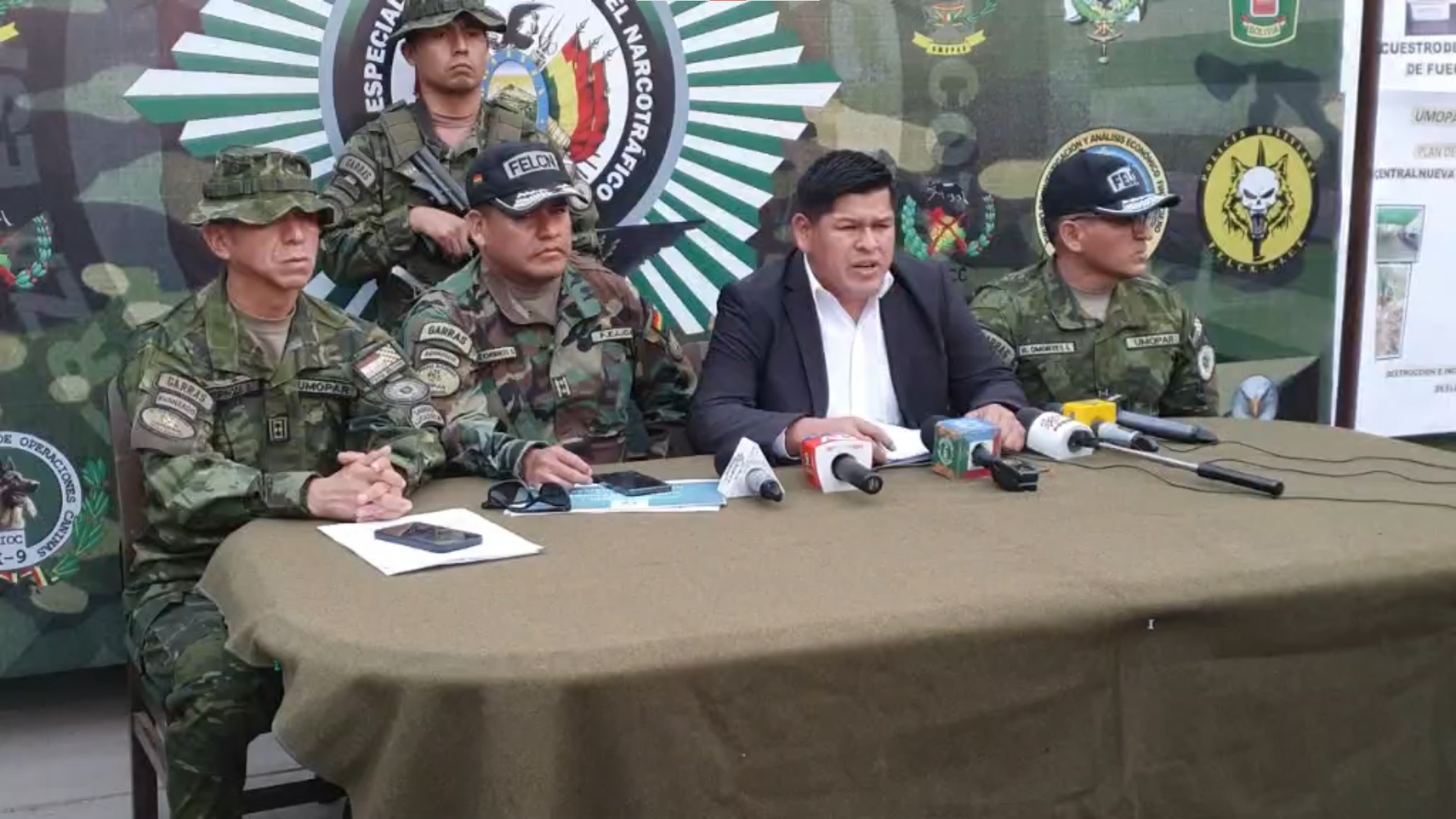 Fuerza antidroga afecta en más de $us 1 millón al narcotráfico con la destrucción de 22 fábricas en el Chapare