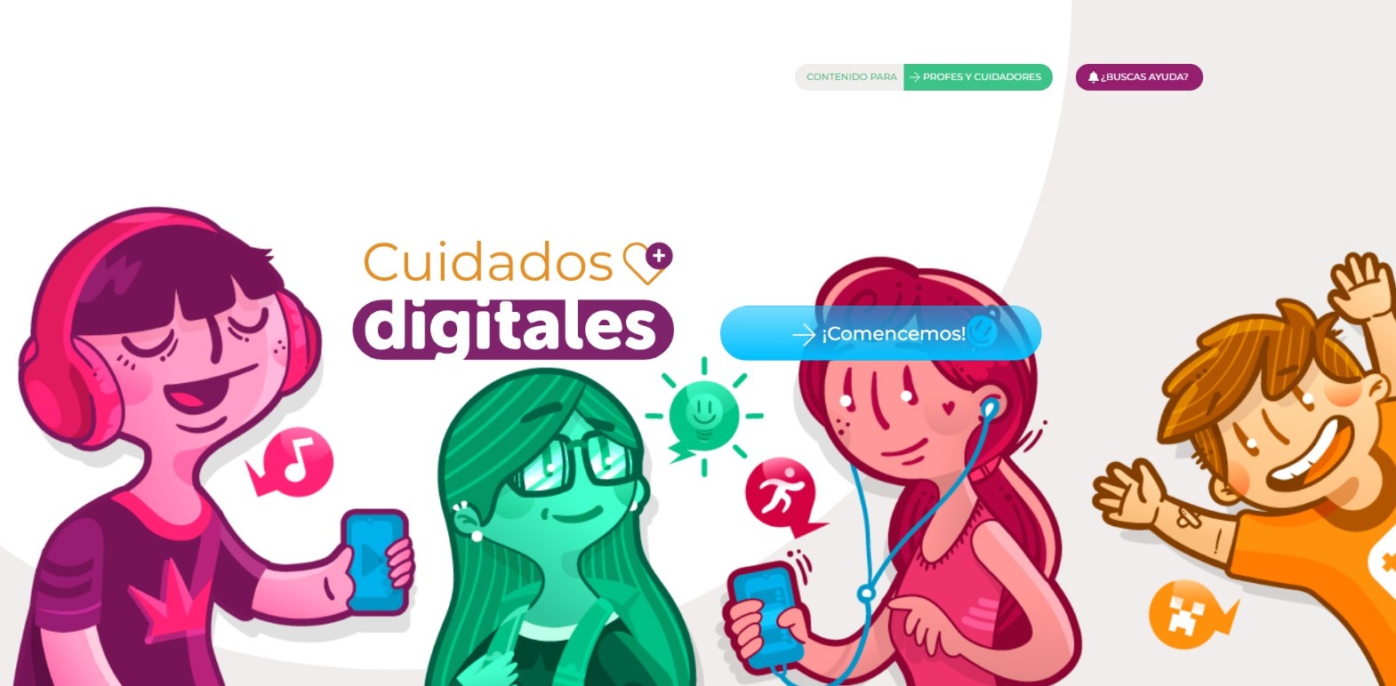 Plataforma apunta a que adolescentes se cuiden en el mundo virtual y brinda herramientas para cuidadores