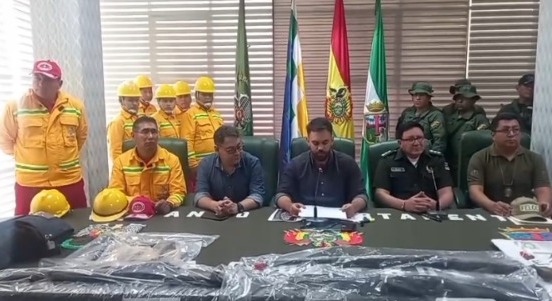 Aprehenden a ocho presuntos avasalladores “fuertemente armados” en la comunidad 16 de Julio de Santa Cruz