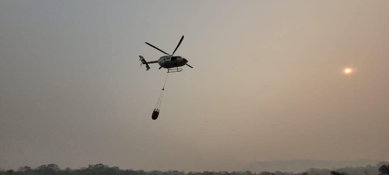 Bolivia baja de 21 a 8 los incendios en una semana, la mayoría está en el norte de La Paz