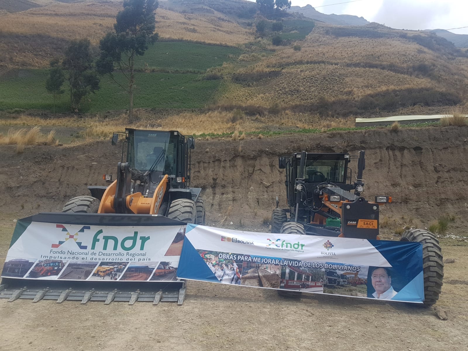 El FNDR financia compra de maquinaria pesada para el municipio de Cocapata en beneficio de 18.000 habitantes