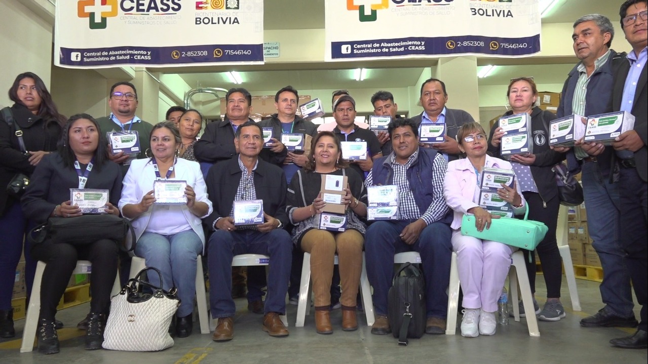 Disponen medicamentos por Bs 5,6 millones para 19 municipios afectados por sequía e incendios