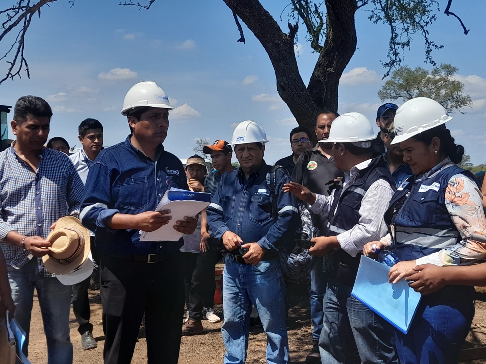 Realizan inspección en la construcción de la Planta Piscícola en Villa Montes y destacan su avance