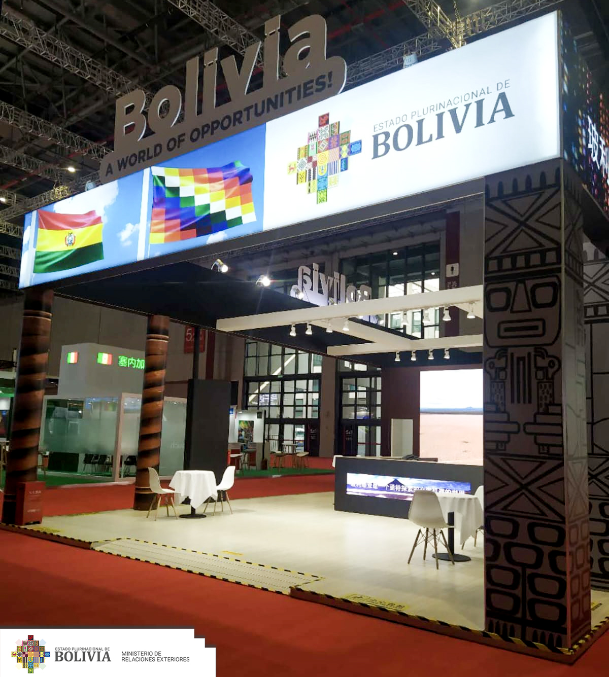 Bolivia promociona productos exportables y su oferta turística en China