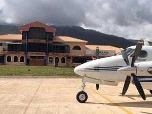 Gobierno destina $us 25 millones para obras finales del aeropuerto Capitán Nicolás Rojas de Potosí