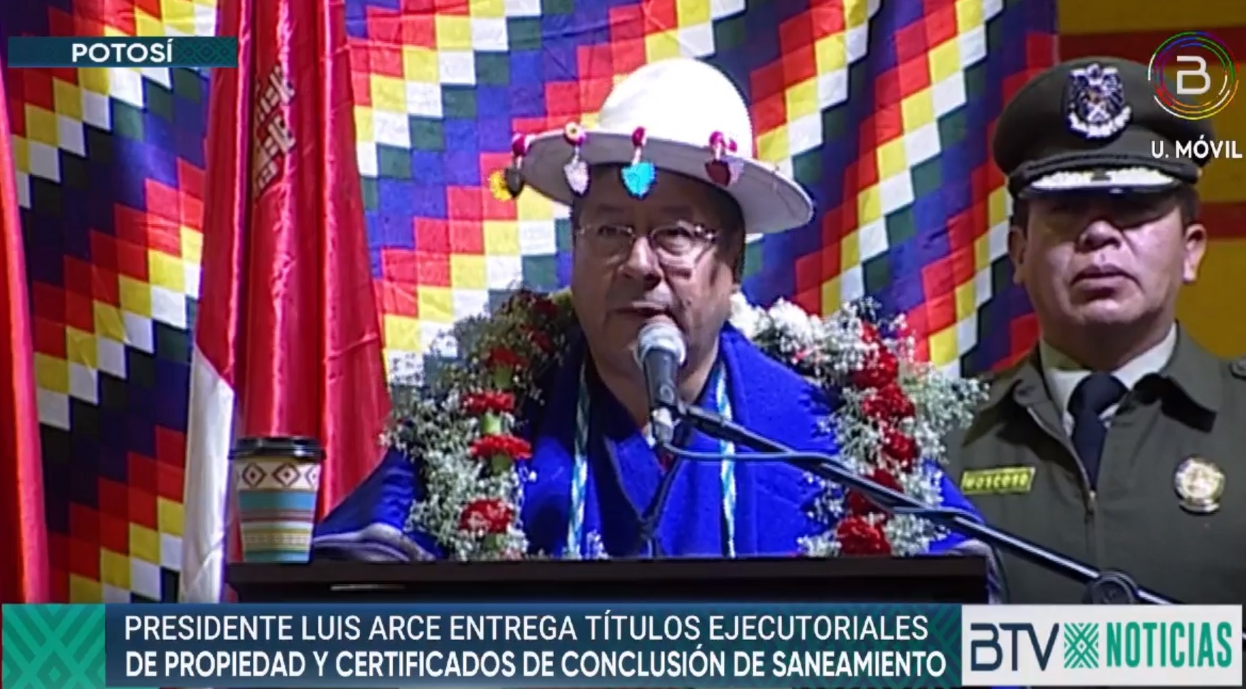 En Potosí entregan 3.352 títulos agrarios, Arce pide trabajar la tierra para garantizar la alimentación