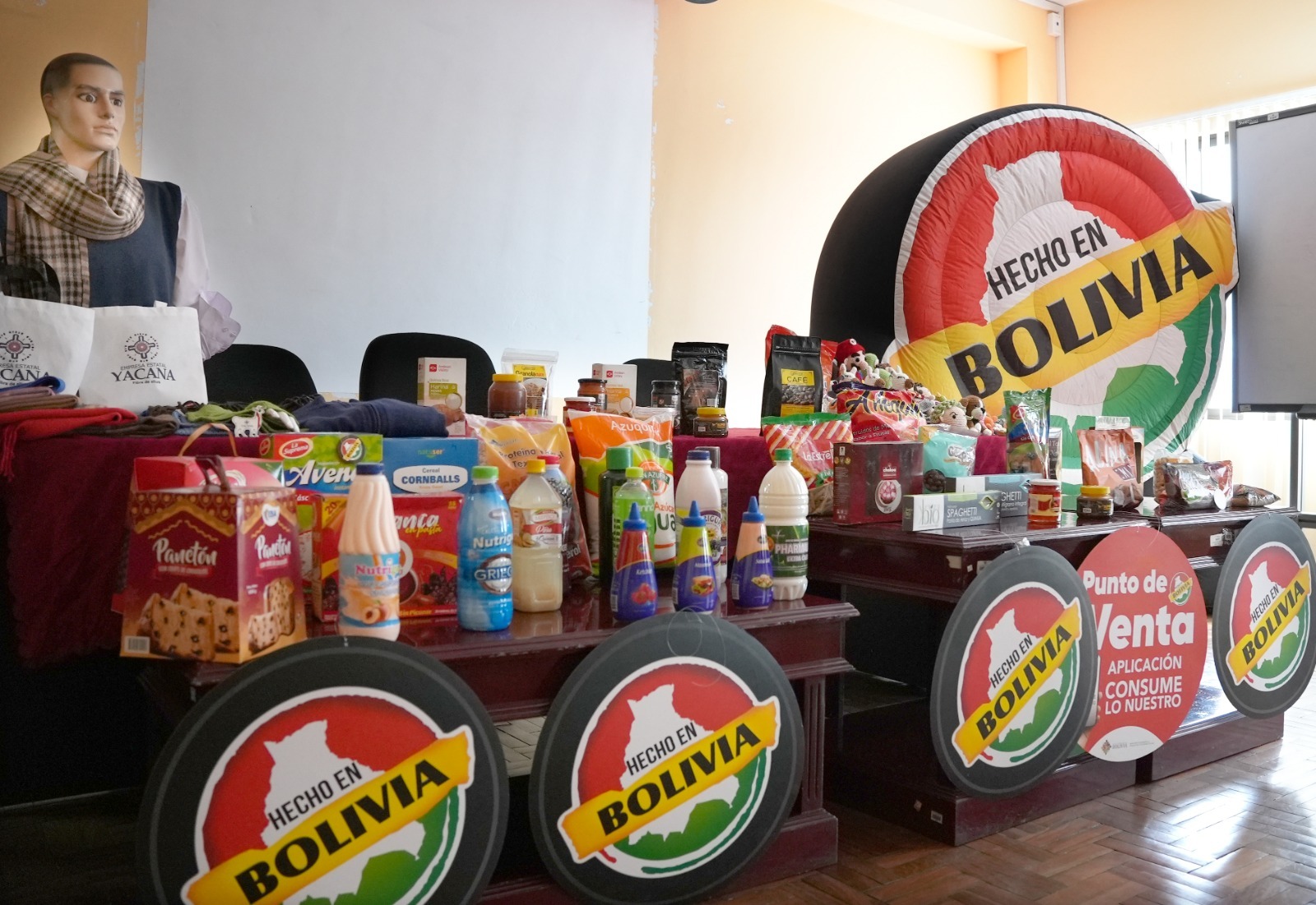 Feria “Hecho en Bolivia” ofrecerá producción de más de 200 expositores en La Paz