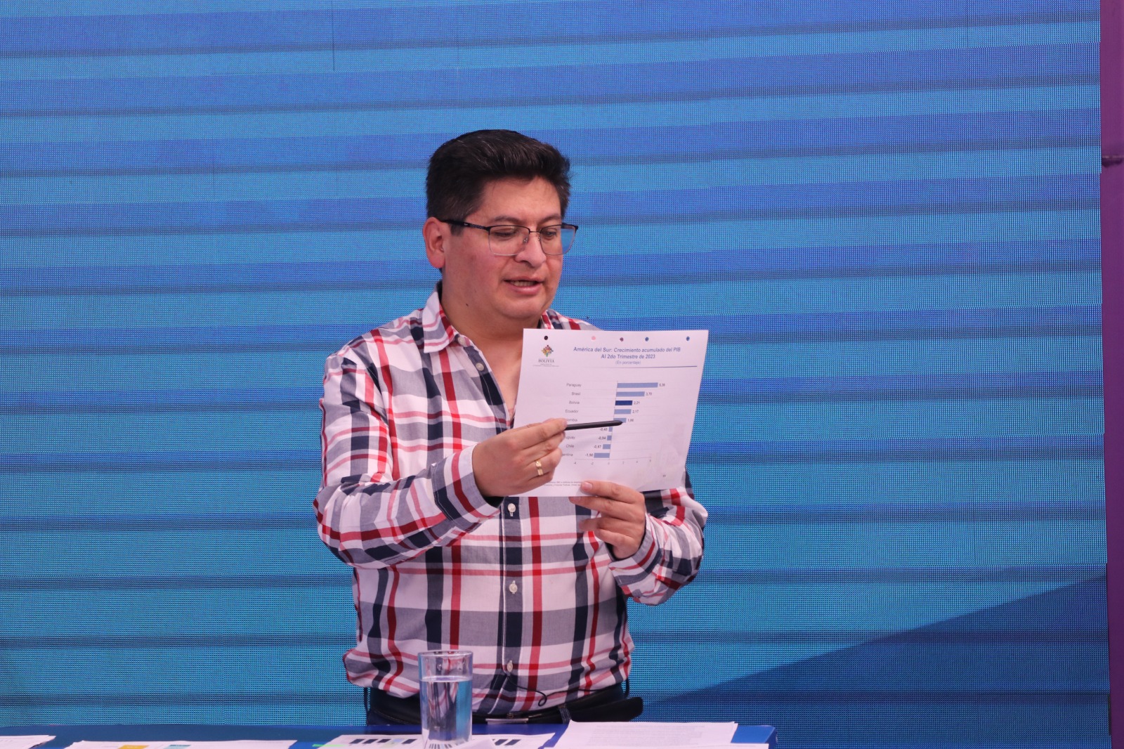 Ministro cuestiona que calificadora S&P “no equilibre ni contraste” indicadores positivos de la economía boliviana