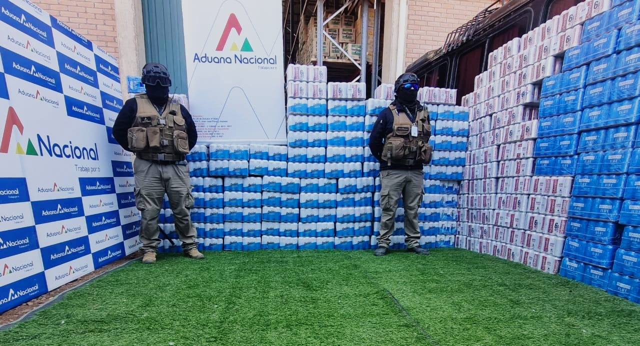 En Oruro comisan siete toneladas de productos argentinos cuyo valor llega a Bs 1,9 millones