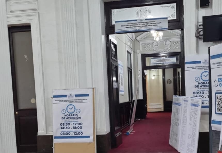 Legislativo preseleccionará a 96 candidatos para las elecciones judiciales