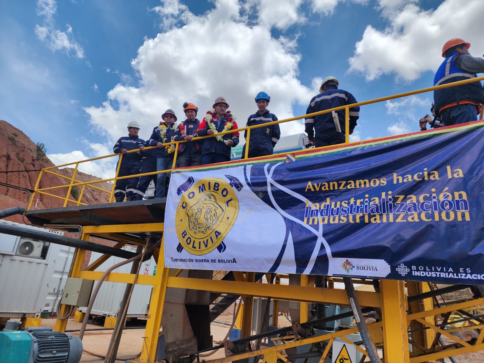 Comienza operaciones equipamiento para una mayor recuperación de cobre en la mina de Corocoro