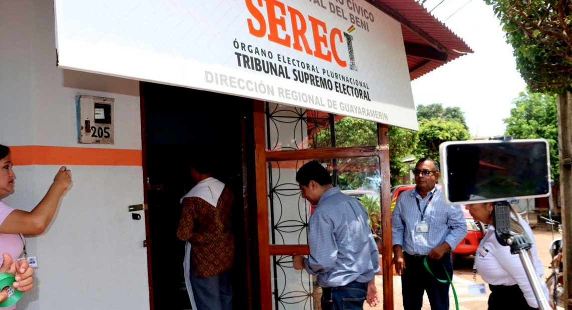 TSE inaugura nueva dirección regional del Serecí en Guayaramerín