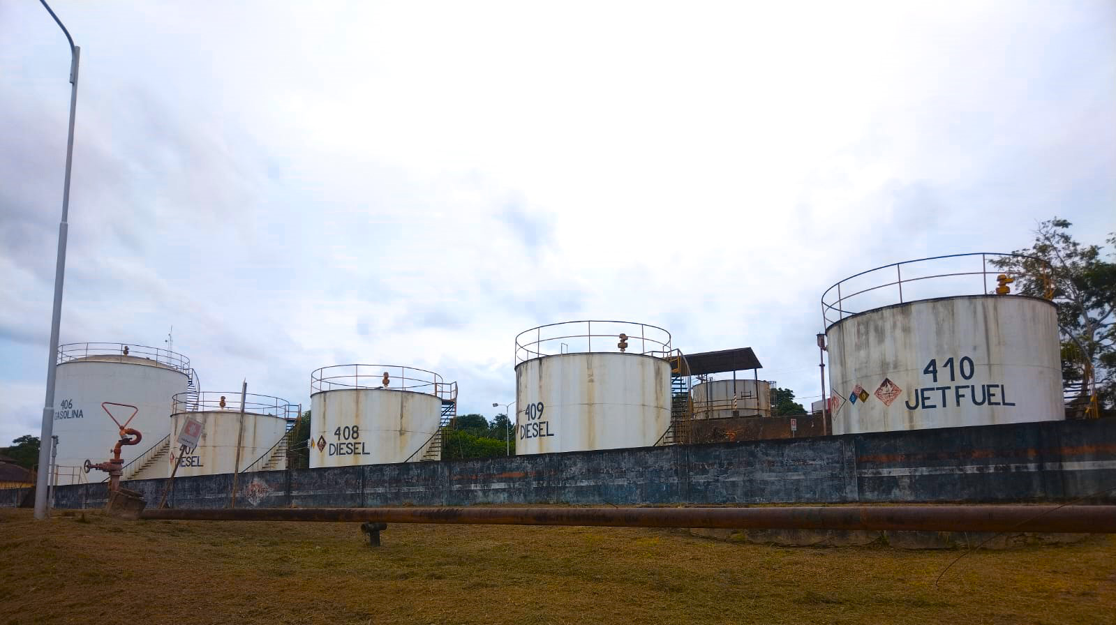 En Cobija habilitan un tanque de almacenamiento de diésel y amplían a 12 días la autonomía de provisión 