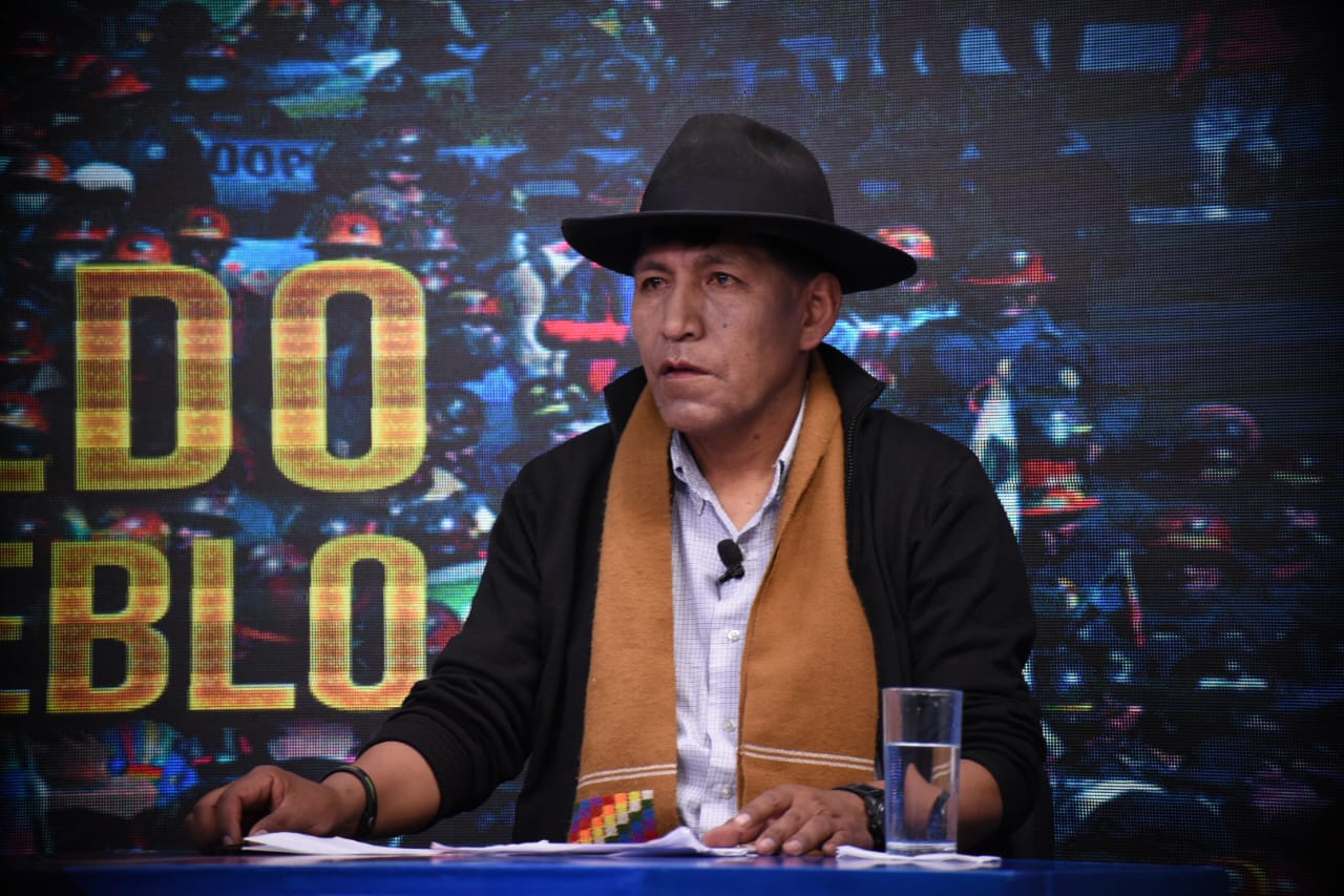 Dirigente de la CSUTCB acusa a Mesa, Camacho y Morales de articular acciones para desestabilizar Bolivia