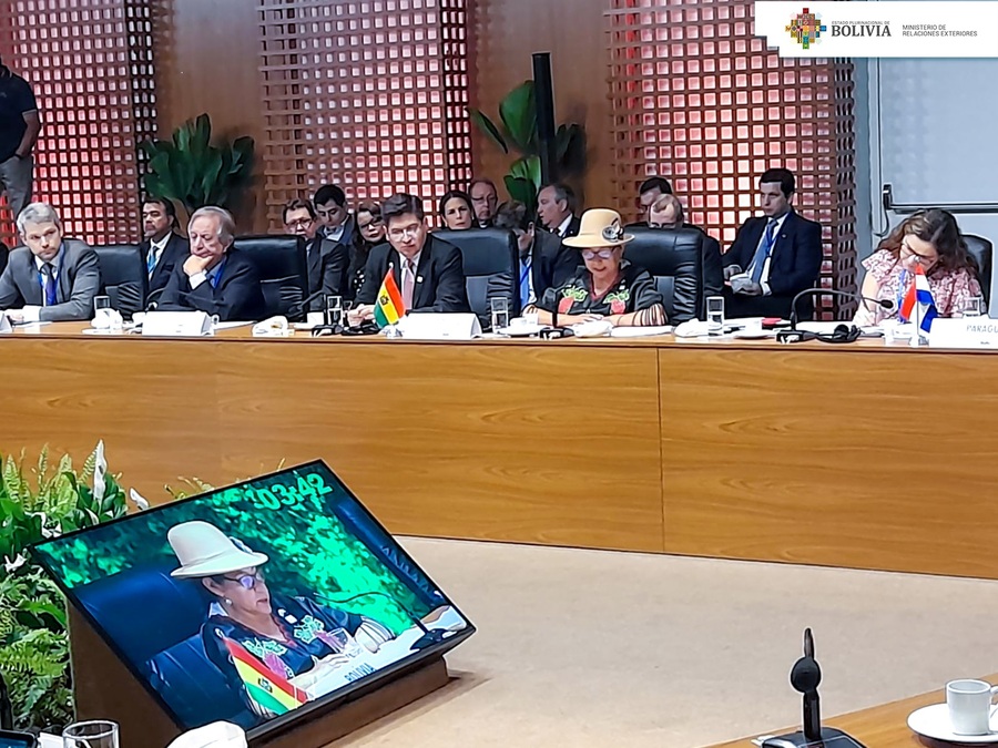 Bolivia propone “mayor integración y cooperación” entre pueblos miembros del Mercosur