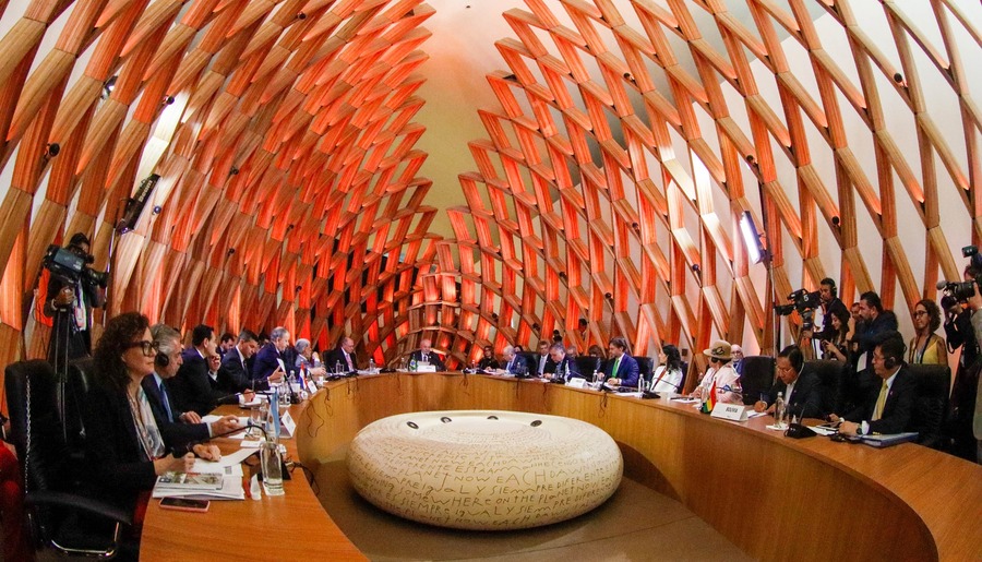 Presidente plantea a jefes de Estado de países miembros del Mercosur “regionalizar la lucha contra el narcotráfico” 