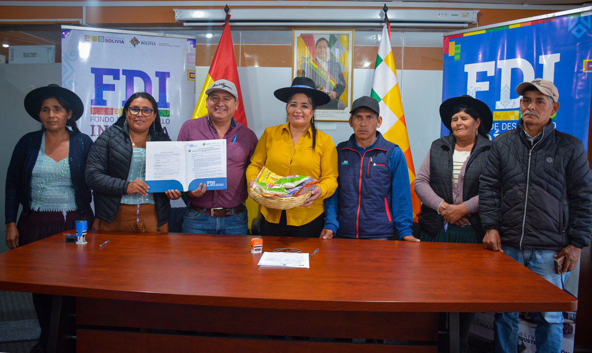 Fondo de Desarrollo Indígena inyectará Bs 18,8 millones para combatir la sequía en seis departamentos