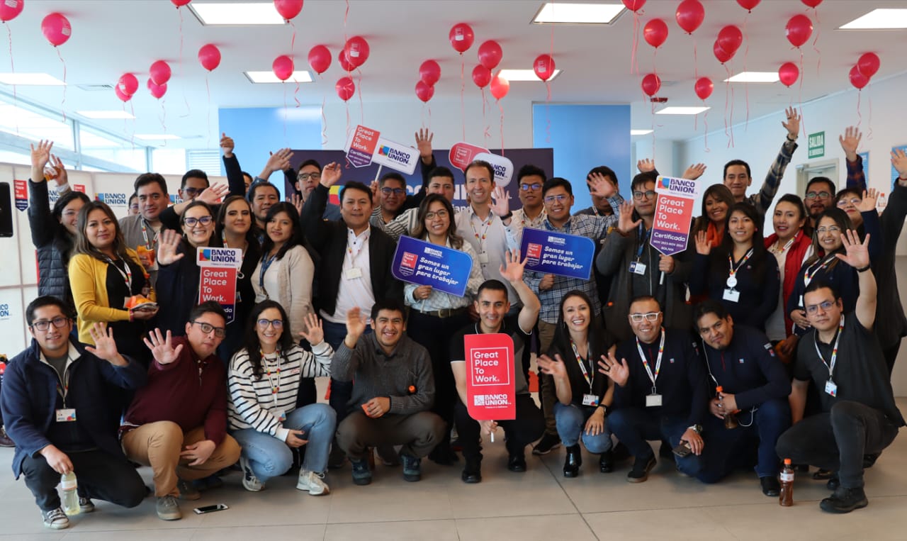 Banco Unión es recertificado como “un gran lugar para trabajar”