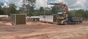 Avanza construcción de base móvil antidroga en el parque Noel Kempff Mercado