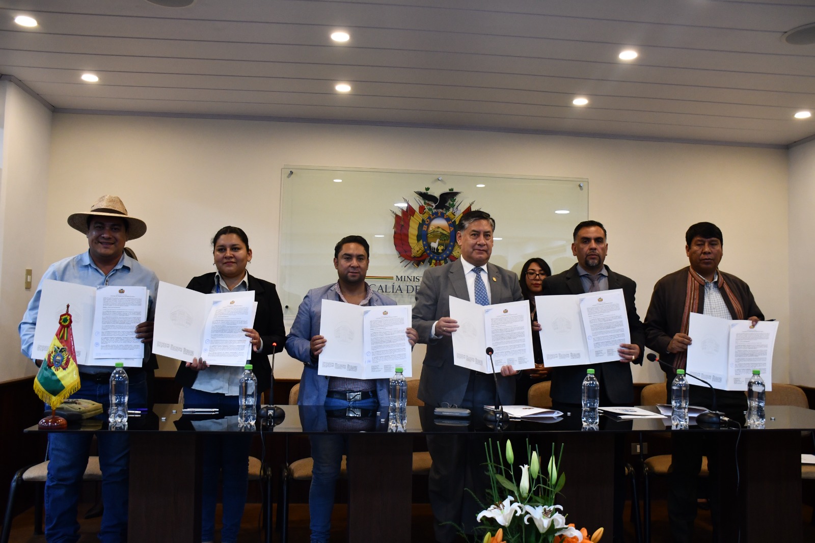 Entidades estatales firman convenio para unir esfuerzos en la lucha contra el narcotráfico 