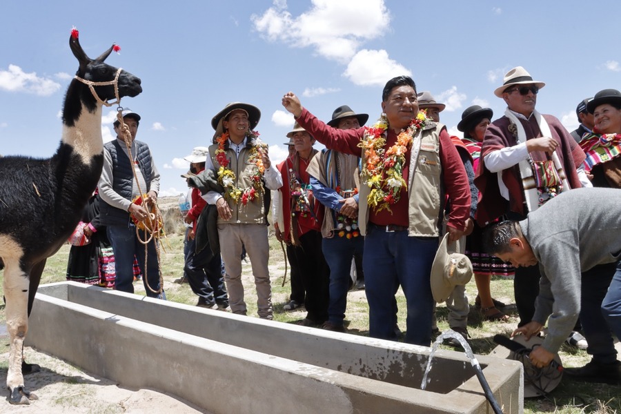 Delegación concluye con éxito la “ruta de los camélidos” en municipios de La Paz, Oruro y Potosí