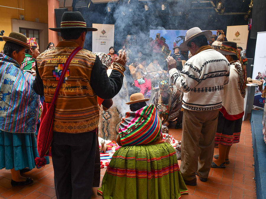 Culturas y el municipio de Santiago de Huata lanzan la III Ceremonia a la Illapacha en Chigani Alto 