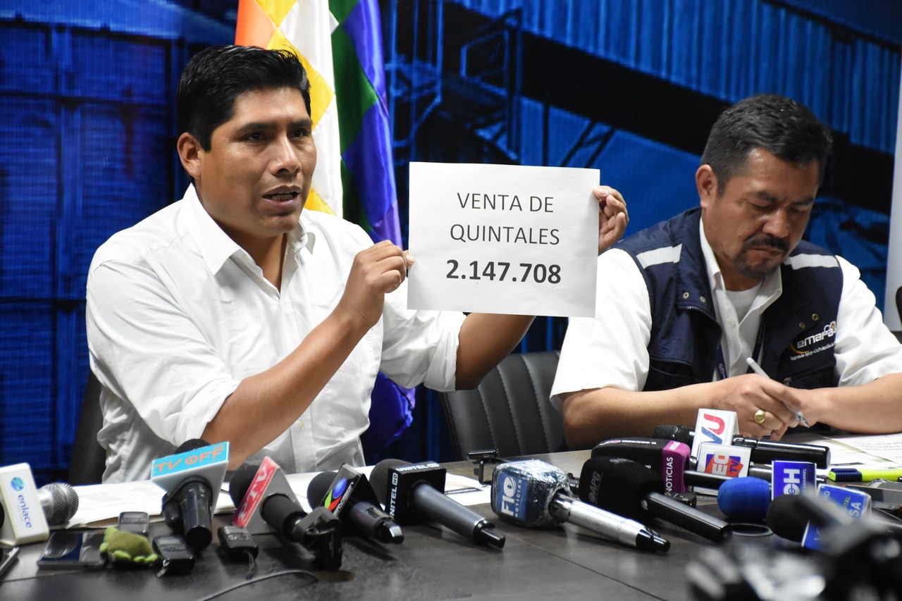 Emapa entrega récord de 2,1 millones de qq de harina a panificadores y garantiza “pan de batalla” a precio justo