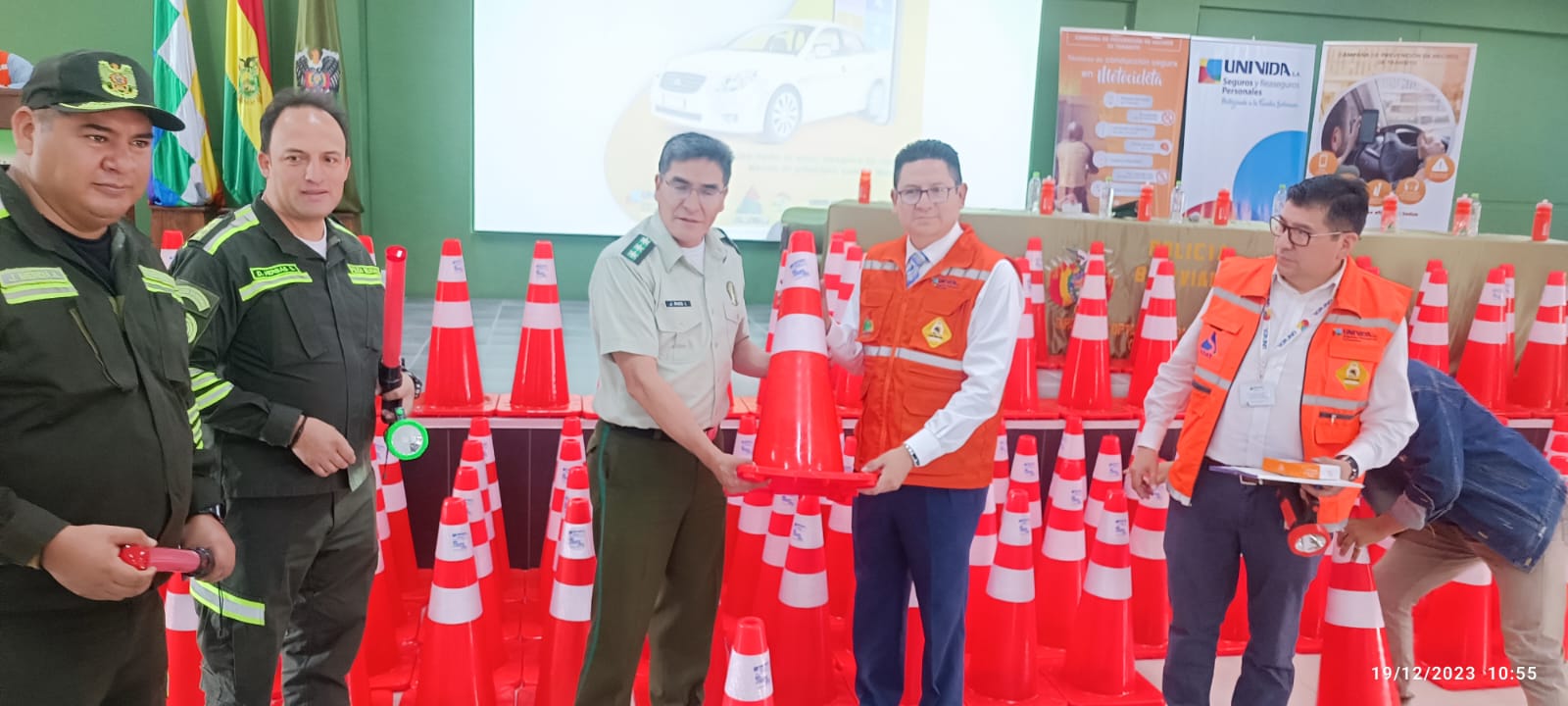 Univida registra 67 heridos y 19 fallecidos en cuatro accidentes de tránsito el fin de semana