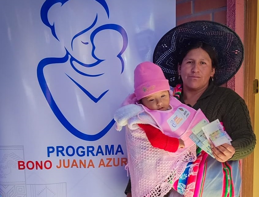 Bono Juana Azurduy benefició con más de Bs 162 millones a mujeres gestantes y menores de dos años este 2023