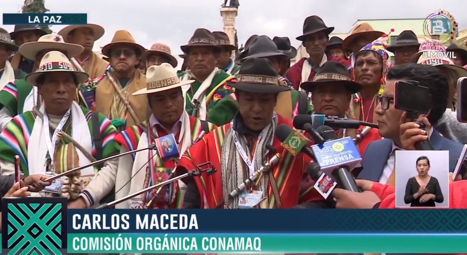 Conamaq ratifica respaldo al gobierno de Arce y pide a la dirección del MAS convocar a un nuevo congreso