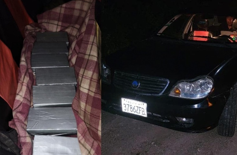 Secuestran más de 20 kilos de cocaína en la ruta Santa Cruz – Cochabamba 