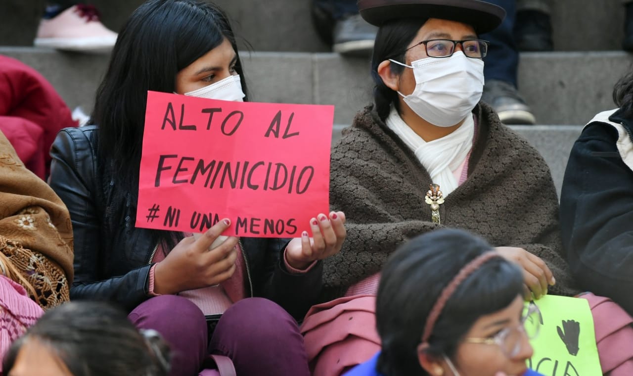 Bolivia reporta hasta diciembre 81 casos de feminicidio, 14 menos que en 2022