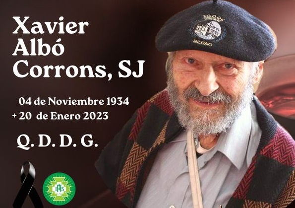 El presidente lamenta fallecimiento del sacerdote jesuita Xavier Albó, luchador de los derechos de los pueblos indígenas