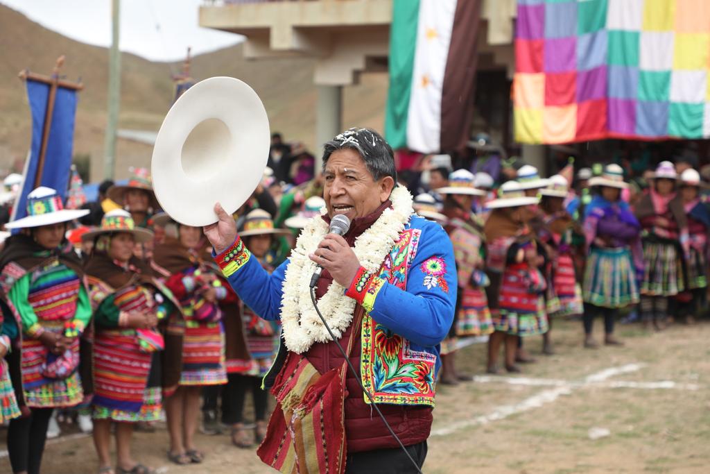 Choquehuanca asegura que van "contra todo un pueblo" los que buscan afectar mandato de Arce