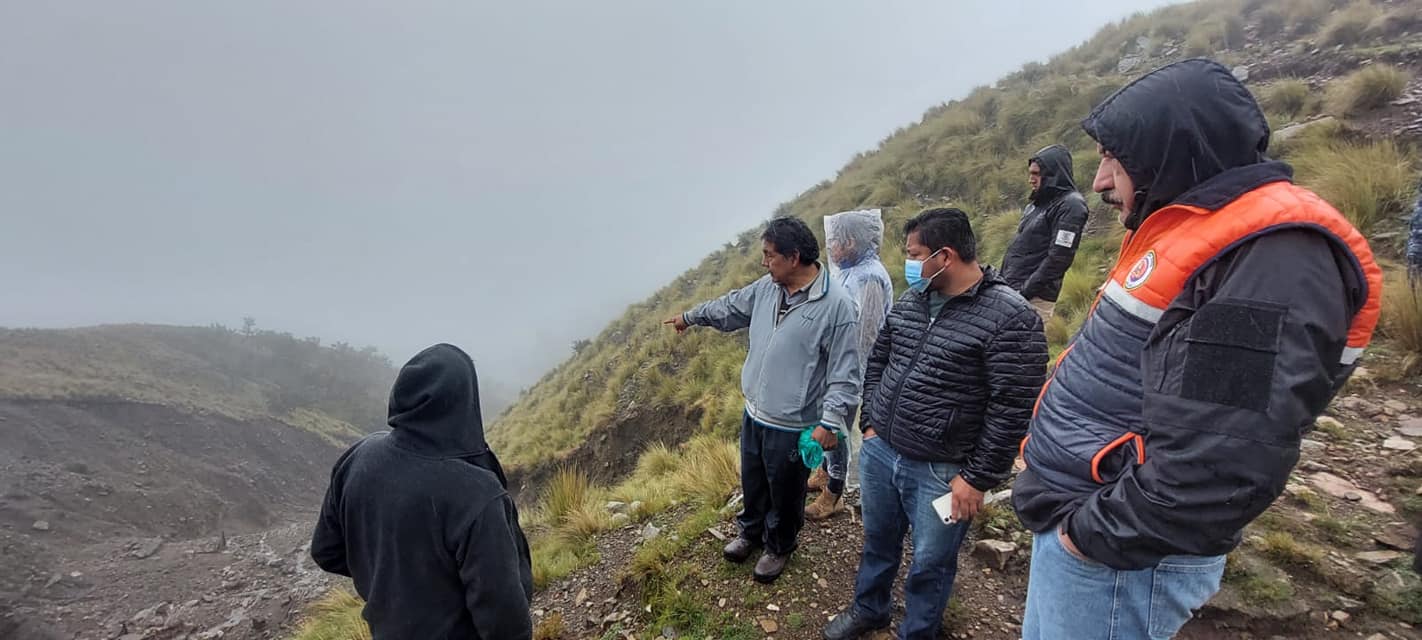 Inspección definen tareas preventivas en la cuenca Taquiña de Cochabamba