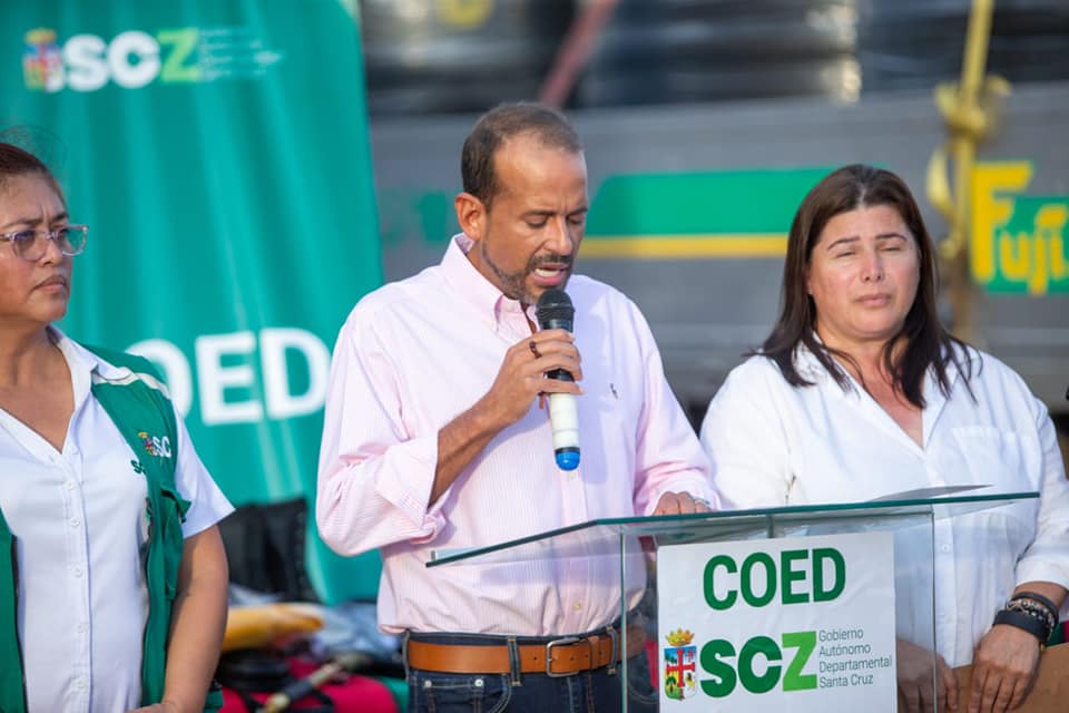 Estatuto cruceño determina asunción de Vicegobernador ante ausencia del Gobernador electo