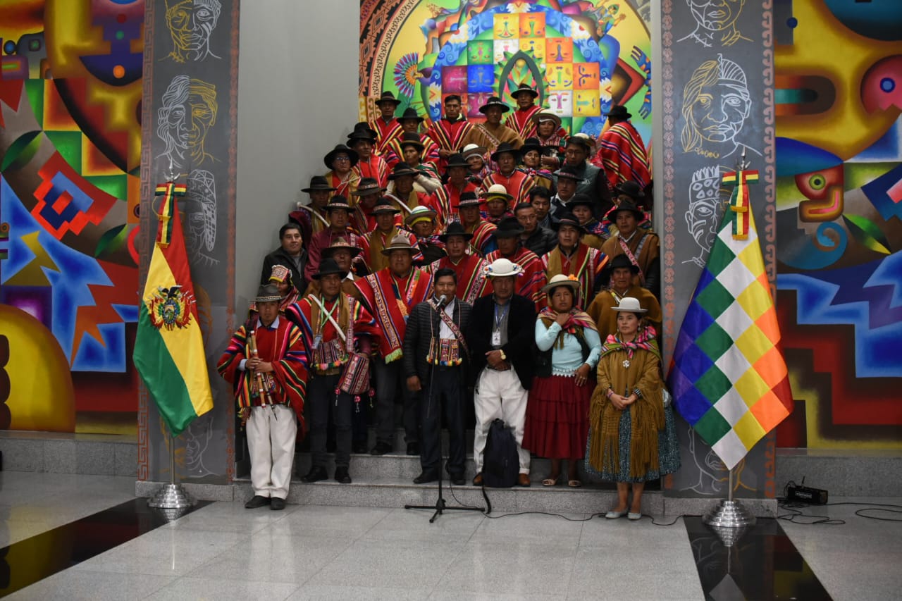 Organizaciones sociales y autoridades de la provincia Bautista Saavedra expresan respaldo al Gobierno de Arce