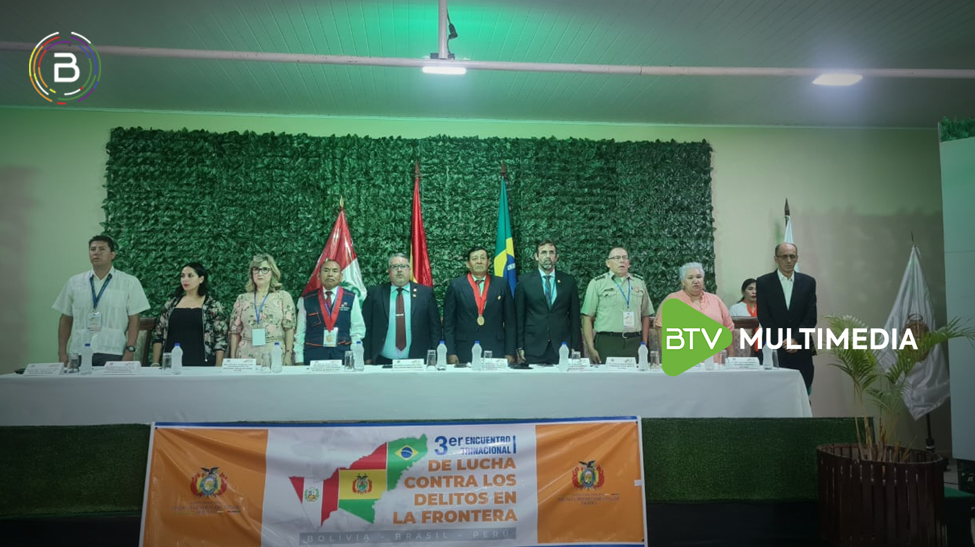 Bolivia, Brasil y Perú se reúnen para planificar una lucha conjunta contra los delitos en frontera 