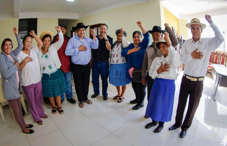 Presidente y fundadores del MAS IPSP en Tarija acuerdan afianzar la unidad del Instrumento Político y consolidar la industrialización