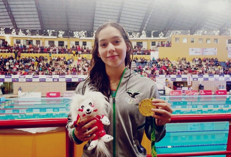 Naiara Roca logra su segunda medalla de oro y la cuarta presea dorada para Bolivia en los Bolivarianos