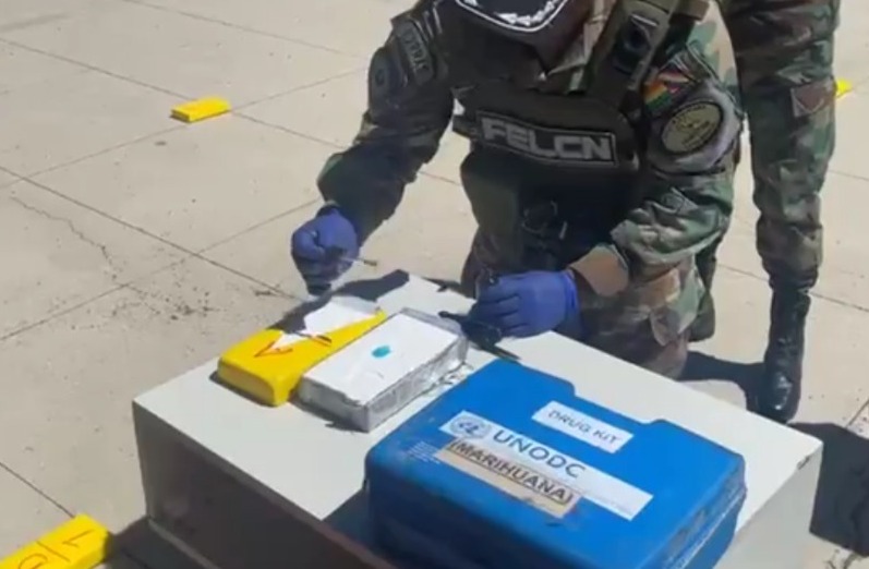 Fuerza antidroga secuestra en Oruro más de 144 kilos de droga y 12.500 libras de coca ilegal