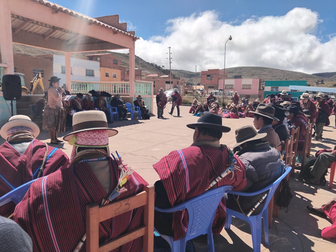 Capacitan sobre fortalecimiento de la justicia indígena originaria en Mocomoco