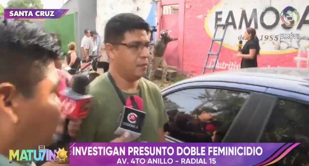 Investigan presunto doble feminicidio en Santa Cruz y aprehenden al posible autor