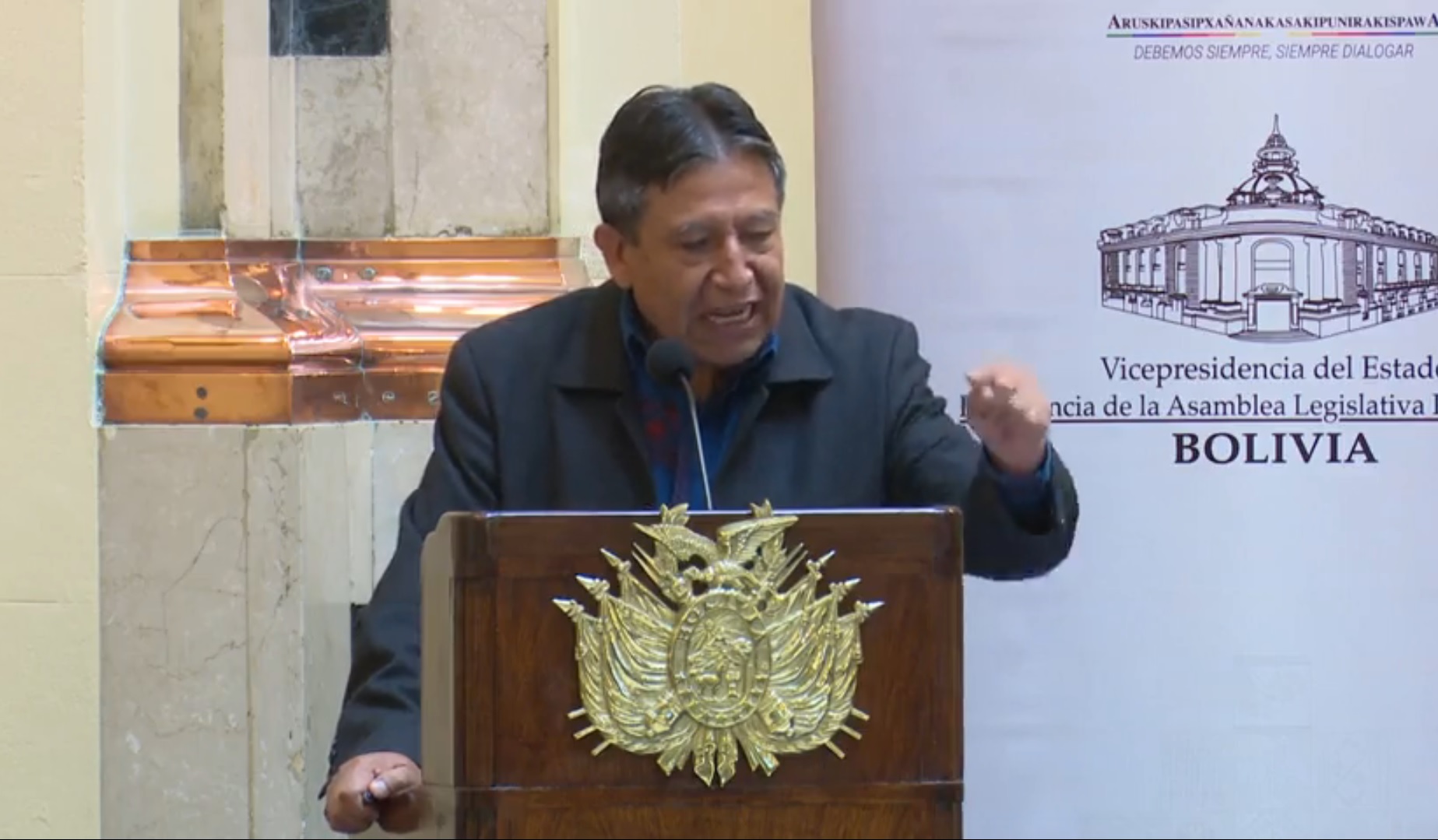 Vicepresidente: Por la codicia de unos cuantos nos estamos enfrentando entre nosotros