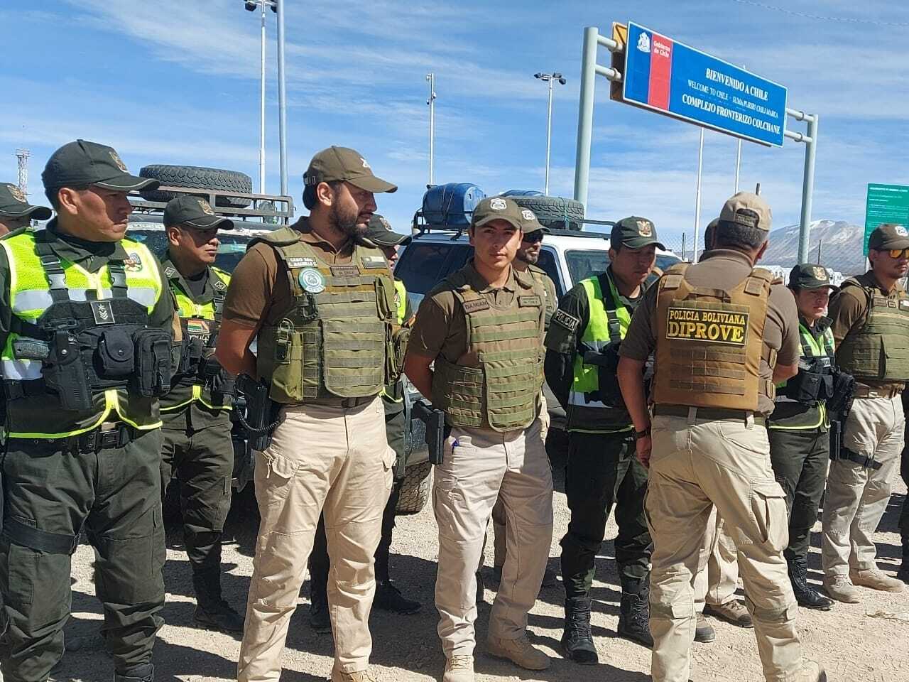 Operativo binacional Bolivia – Chile logra recuperar cinco vehículos en zonas fronterizas